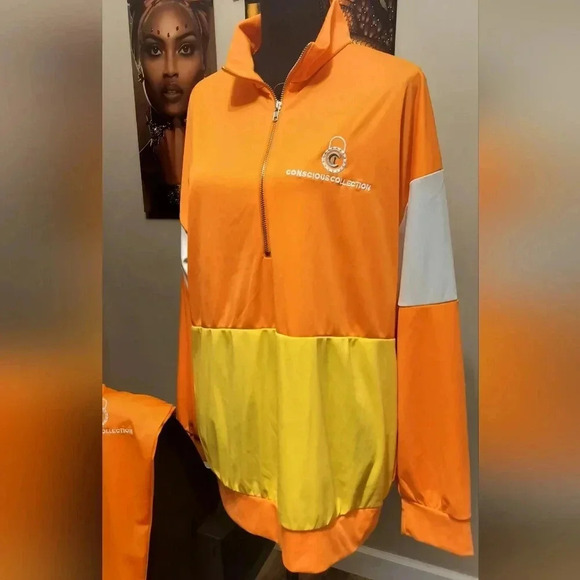 Conscious Collections 2X Men's Jumpsuit Designer New With Tags - Picture 12 of 12